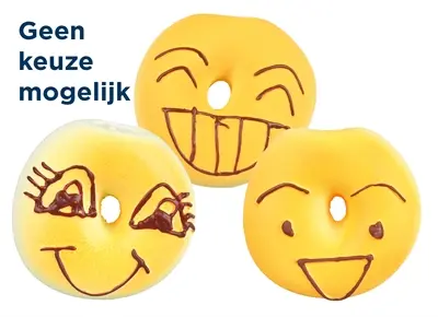 Trixie hondenspeelgoed latex bagel 6 cm – met geluid, 44 stuks assorti