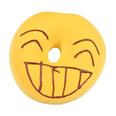 Trixie hondenspeelgoed latex bagel 6 cm – met geluid, 44 stuks assorti - Afbeelding 3