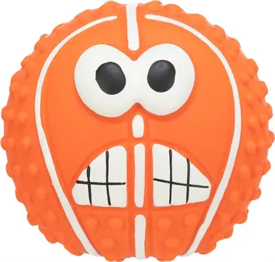 Trixie hondenspeelgoed latex sportbal 7 cm – met geluid, assorti - Afbeelding 4