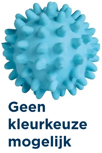 Trixie hondenspeelgoed latex egelbal 7 cm – met geluid