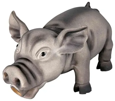 Trixie hondenspeelgoed latex varken 17 cm – met dierengeluid - Afbeelding 2