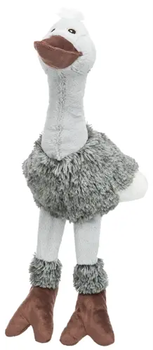 Trixie pluche struisvogel 53 cm – hondenspeeltje met geluid - Afbeelding 4