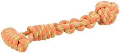 Trixie hondenspeelgoed knoopbal aan touw 38 x 8 x 8 cm - Afbeelding 2