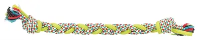Trixie hondenspeelgoed flostouw 50 cm – katoen en TPR - Afbeelding 3