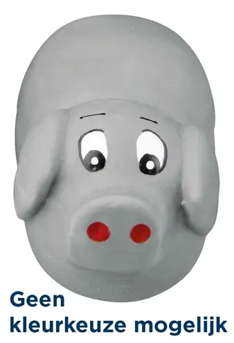 Trixie hondenspeelgoed latex figuur Baby-Zoo 9 cm – met geluid