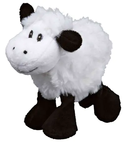 Trixie hondenspeelgoed pluche schaap 14 cm – met geluid