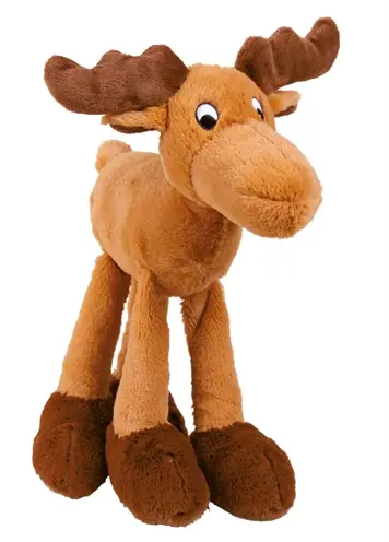 Trixie hondenspeelgoed pluche eland 30 cm – met geluid