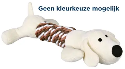 Trixie hondenspeelgoed pluche dier 32 cm – met geluid, diverse figuren