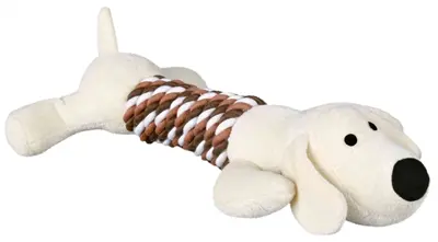 Trixie hondenspeelgoed pluche dier 32 cm – met geluid, diverse figuren - Afbeelding 2