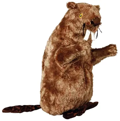 Trixie hondenspeelgoed pluche bever 40 cm – met dierengeluid