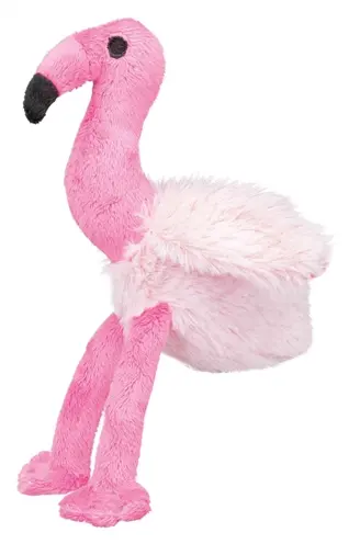 Trixie hondenspeelgoed pluche flamingo 35 cm – met geluid