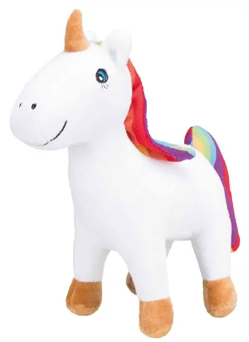 Trixie hondenspeelgoed pluche eenhoorn 25 cm – met geluid, diverse kleuren - Afbeelding 3