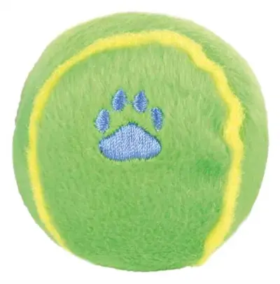 Trixie hondenspeelgoed pluche speelbal 6 x 6 x 6 cm – met geluid - Afbeelding 3