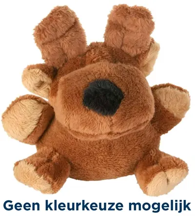 Trixie hondenspeelgoed pluche dier 10-12 cm – met geluid, aan Clipstrip