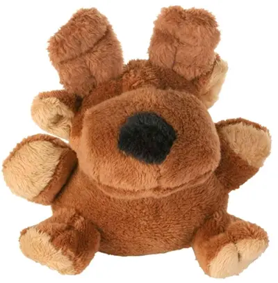 Trixie hondenspeelgoed pluche dier 10-12 cm – met geluid, aan Clipstrip - Afbeelding 2