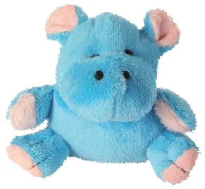 Trixie hondenspeelgoed pluche dier 10-12 cm – met geluid, aan Clipstrip - Afbeelding 3