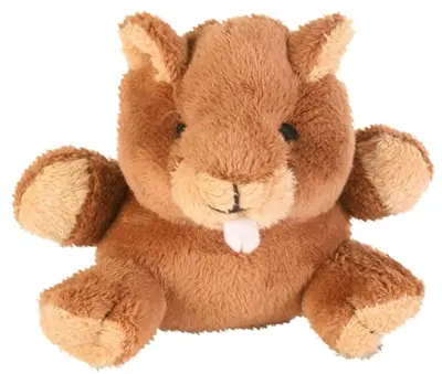 Trixie hondenspeelgoed pluche dier 10-12 cm – met geluid, aan Clipstrip - Afbeelding 4