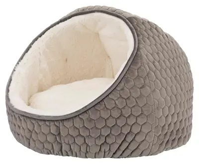 Trixie hondenmand Relax-iglo Livia taupe/crème 45 x 33 x 25 cm
