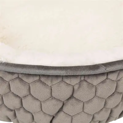 Trixie hondenmand Relax-iglo Livia taupe/crème 45 x 33 x 25 cm - Afbeelding 5