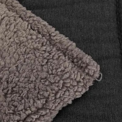 Trixie reisdeken Bendson donkergrijs/lichtgrijs 100 x 65 x 3 cm – oprolbaar - Afbeelding 5