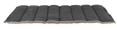 Trixie reisdeken Bendson donkergrijs/lichtgrijs 120 x 80 x 3 cm – oprolbaar - Afbeelding 3