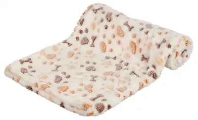 Trixie hondendeken Lingo wit/beige 75 x 50 cm – 2 stuks - Afbeelding 2