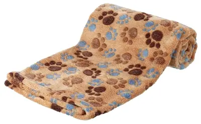 Trixie hondendeken Laslo softfleece beige 150 x 100 cm – pootjesprint
