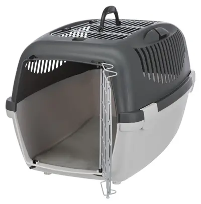 Trixie anti-slip thermomat voor vervoersbox Capri grijs 51 x 29 cm - Afbeelding 6