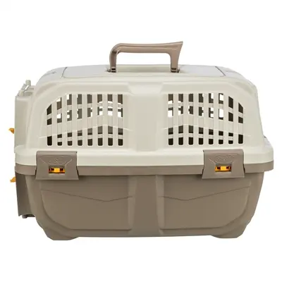 Trixie transportbox Skudo XS taupe/zand 49 x 30 x 32 cm – tot 12 kg - Afbeelding 4