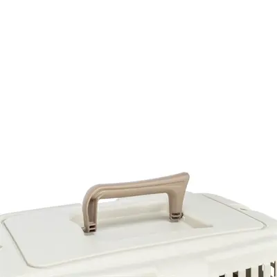 Trixie transportbox Skudo XS taupe/zand 49 x 30 x 32 cm – tot 12 kg - Afbeelding 8