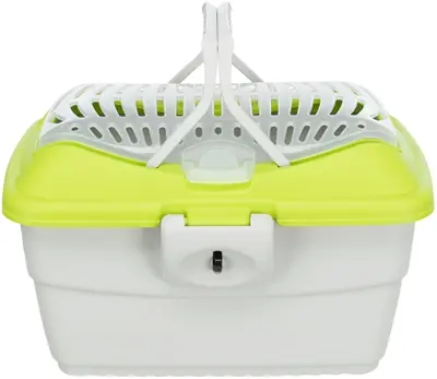 Trixie vervoersbox Capri knaagdier lichtgrijs/groen 40 x 30 x 22 cm - Afbeelding 3