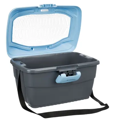 Trixie vervoersbox Capri knaagdier lichtgrijs/groen 40 x 30 x 22 cm - Afbeelding 5
