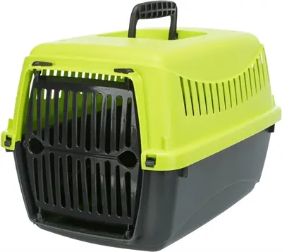 Trixie vervoersbox Capri knaagdier antraciet/groen 39 x 26 x 25 cm