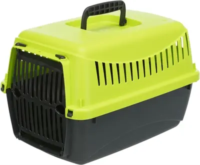 Trixie vervoersbox Capri knaagdier antraciet/groen 39 x 26 x 25 cm - Afbeelding 3