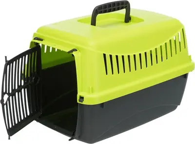 Trixie vervoersbox Capri knaagdier antraciet/groen 39 x 26 x 25 cm - Afbeelding 4