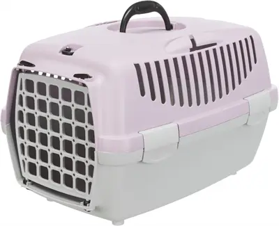 Trixie vervoersbox Capri lichtgrijs 48 x 32 x 31 cm – kunststof - Afbeelding 2