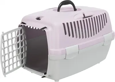 Trixie vervoersbox Capri lichtgrijs 48 x 32 x 31 cm – kunststof - Afbeelding 3