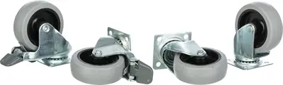 Trixie wielenset voor Be Eco vervoersbox Giona 4 en 5 – 4 stuks