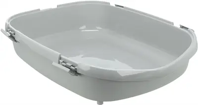 Trixie kattenbak Primo XXL grijs/wit 71 x 56 x 25 cm – met rand - Afbeelding 5