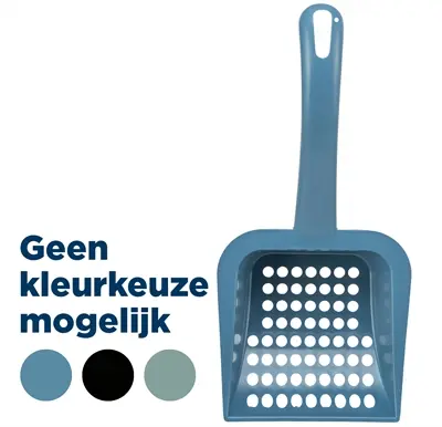 Trixie kattenbakschep voor silicaatstrooisel Pearls L assorti – 6 stuks