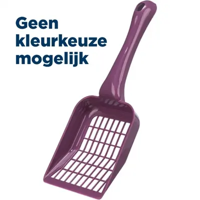 Trixie kattenbakschep voor klonterend strooisel assorti – 6 stuks