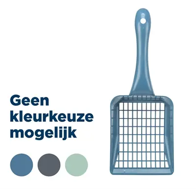 Trixie kattenbakschep voor klonterend strooisel XL assorti – 6 stuks