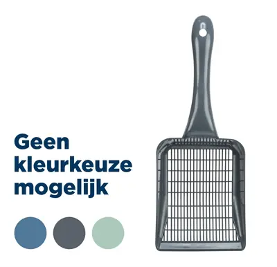 Trixie kattenbakschep voor Ultra-strooisel XL assorti – 6 stuks