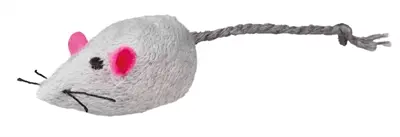 Trixie kattenspeelgoed pluche muizen met catnip 5 cm – 2 stuks