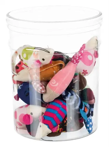 Trixie kattenspeelgoed muis en vis pluche met kattenkruid 9-12 cm - Afbeelding 3