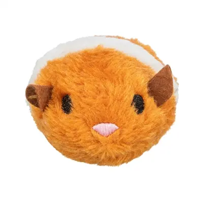 Trixie bungelspeeltje muis opwindbaar pluche 8 cm – 12 stuks - Afbeelding 7