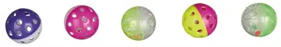 Trixie kattenspeelgoed ballen en rollen kunststof 4,5 cm – 60 stuks - Afbeelding 7