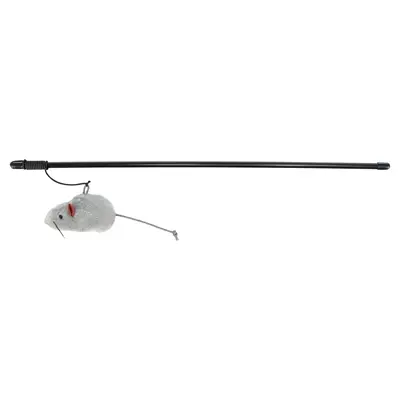 Trixie kattenhengel muis met catnip 50 cm – 4 stuks
