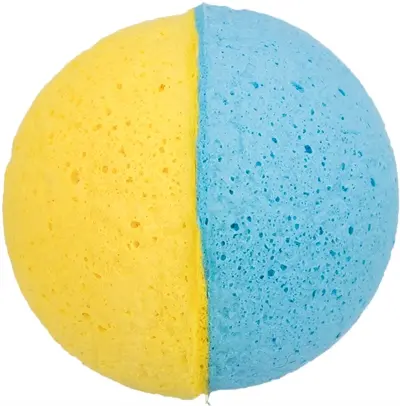 Trixie kattenspeelgoed softballen zacht rubber assorti 3,5 cm – 4 stuks - Afbeelding 4