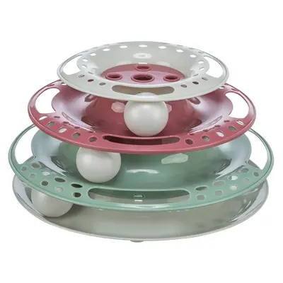 Trixie kattenspeelgoed Catch the Balls kunststof 25 x 25 x 13 cm